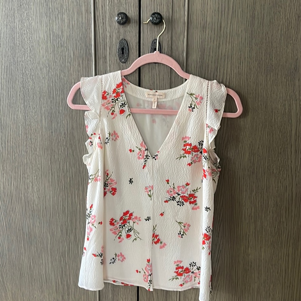 Rebecca Taylor Floral Blouse